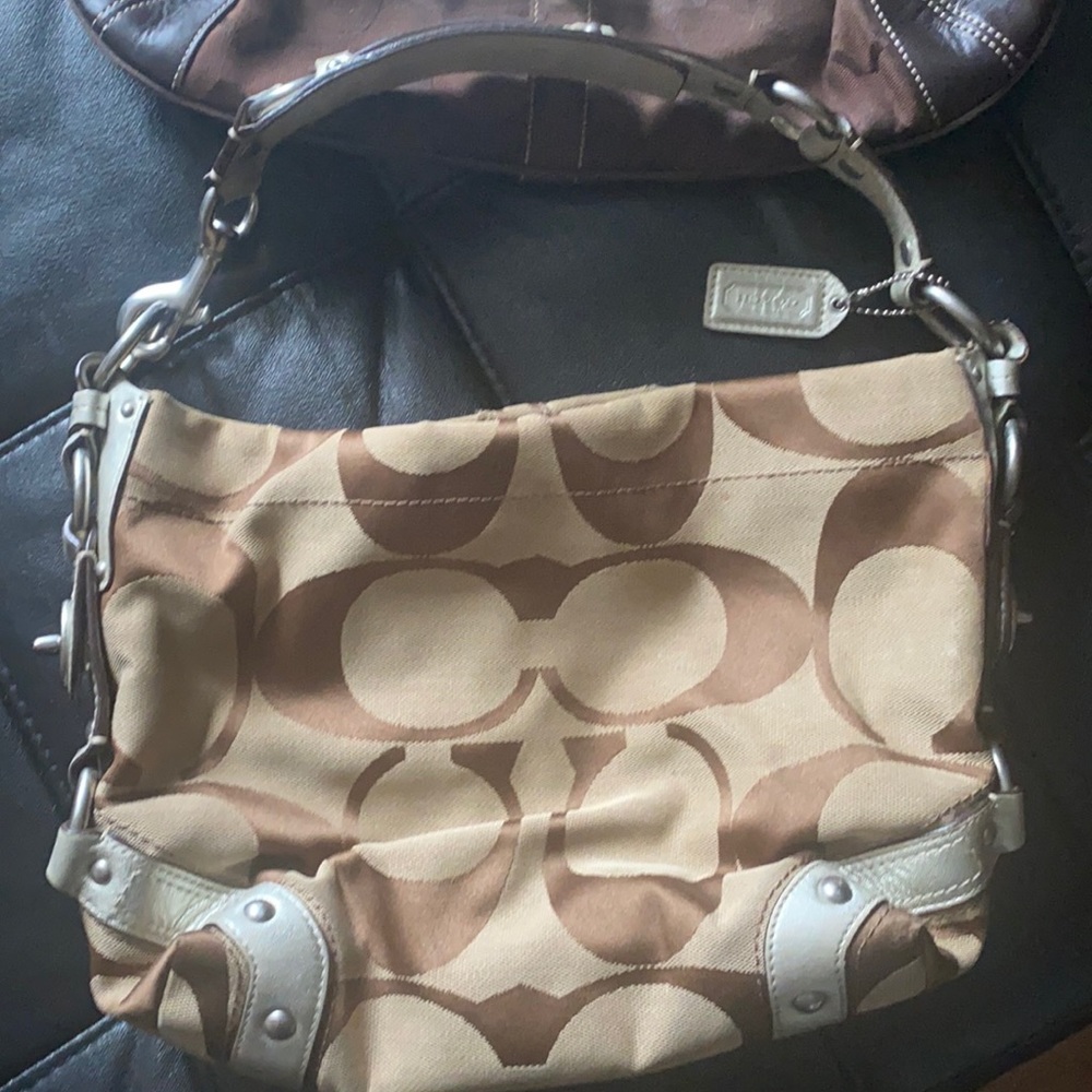 Coach over the shoulder purse